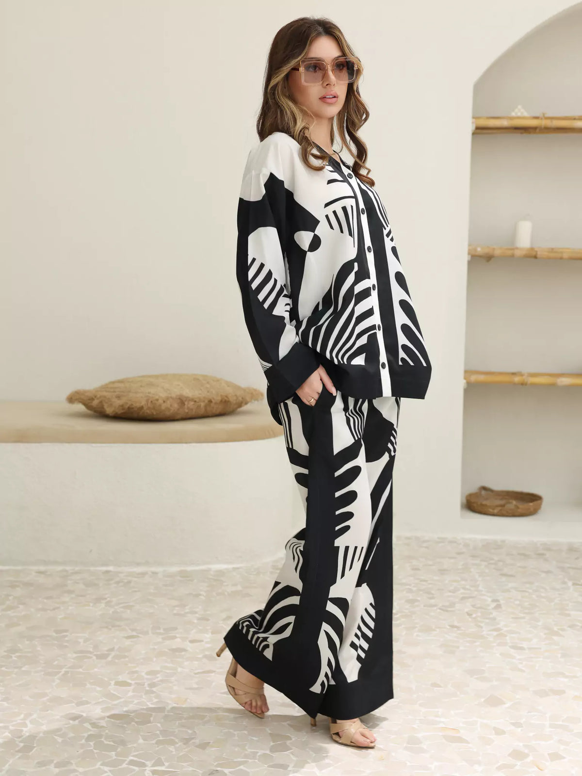 Sowear – Luxury Digital Printed Co-Ord Set (2-Piece)