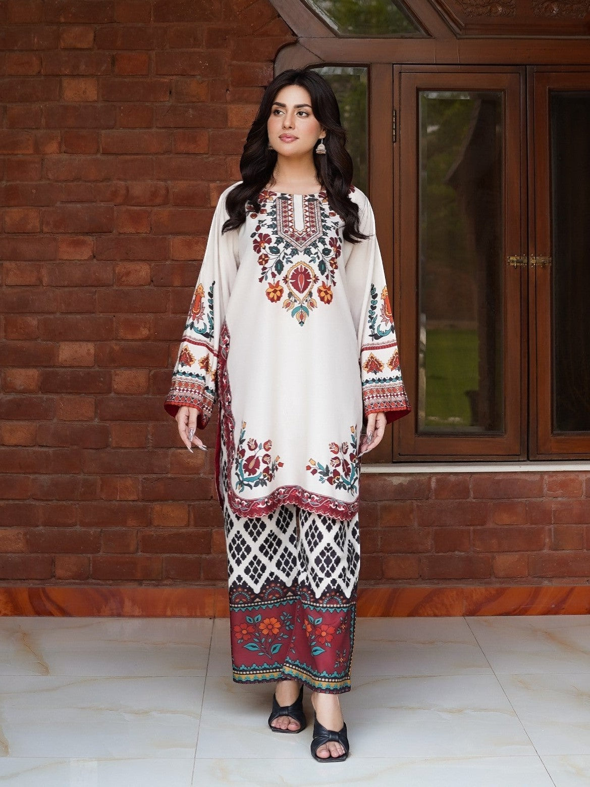 MEERUB – Digital Printed Co-Ord Set (2-Piece Stitched)