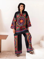 Sumbul – Vibrant Ethnic Co-Ord Set (With Mini Stolar)