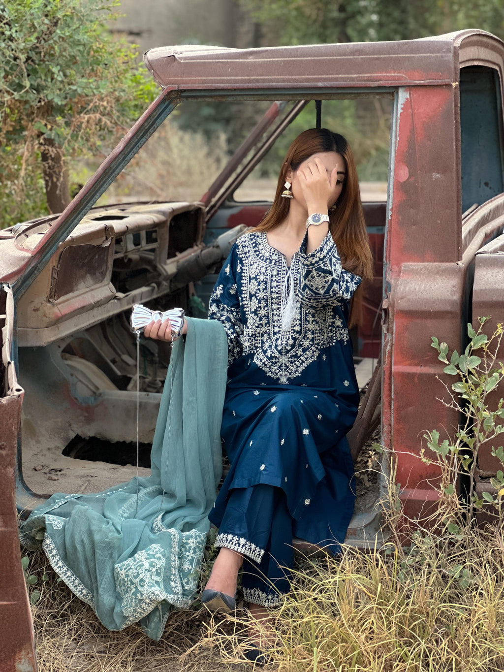 ZARA – Timeless Embroidered 3-Piece Set