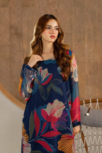 Royal Petal – Floral Printed Co-Ord Set