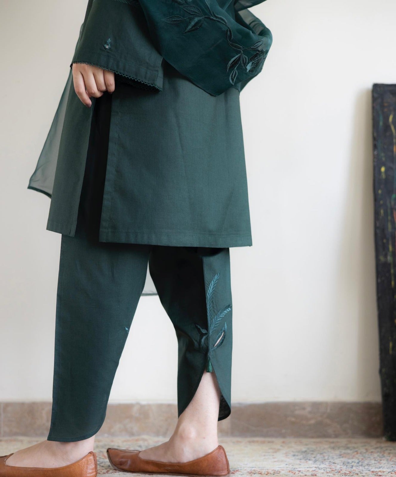 Sahiba Embroidery 3 Piece Dress