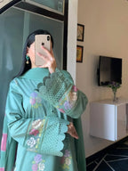 Anmol Blossom Emb 3PC – Luxury Embroidered Suit (Stitched)